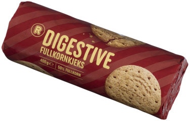 Bilde: © Prima Lavpris / Oda Prima Lavpris Digestive Fullkornskjeks