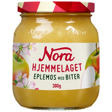 Bilde: © Nora / Oda Nora Eplemos med Biter Hjemmelaget