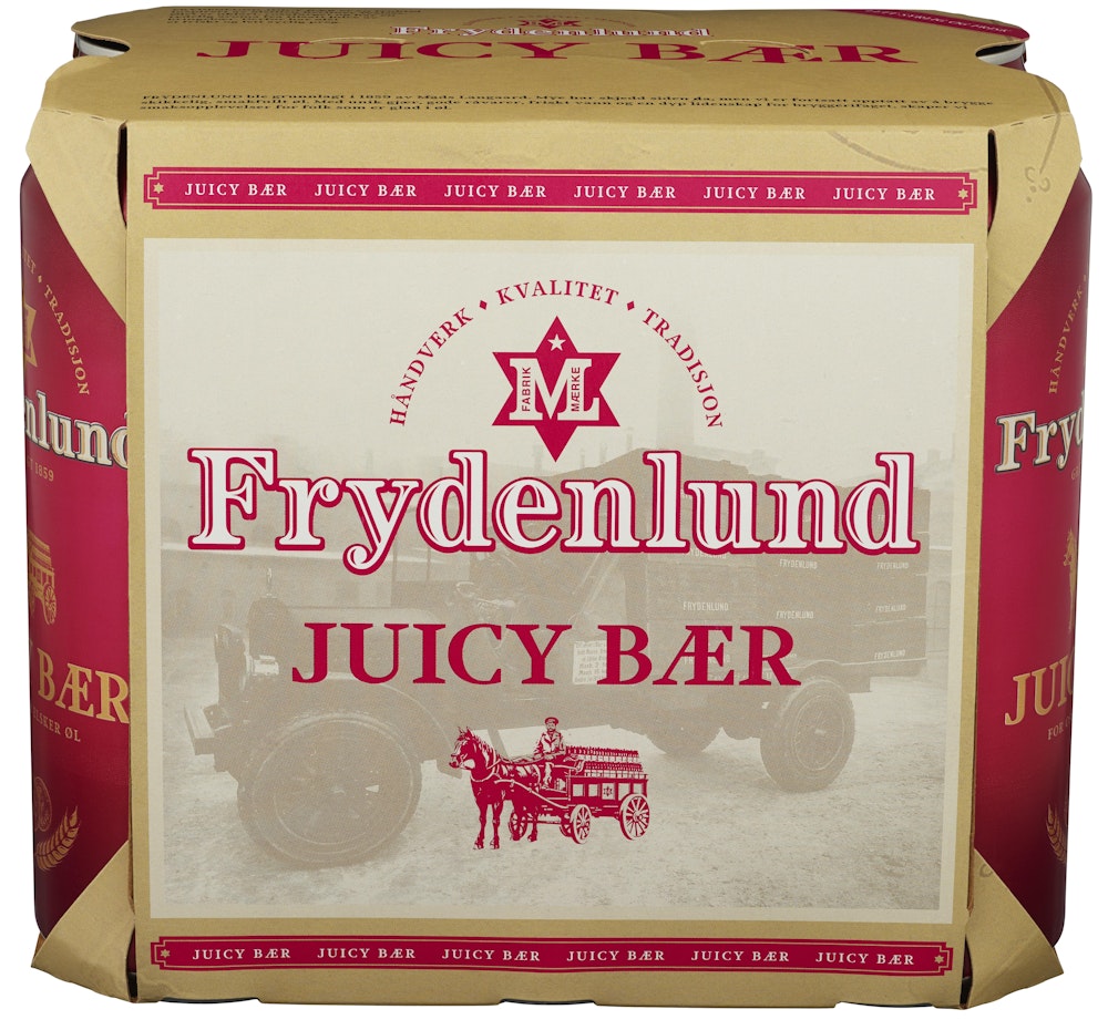 Frydenlund Juicy Bær 6 x 0,5l