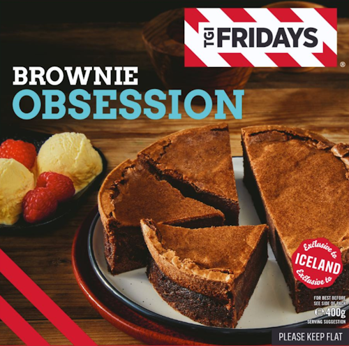 Bilde: © TGI Fridays / Oda TGI Fridays Brownie Obsession