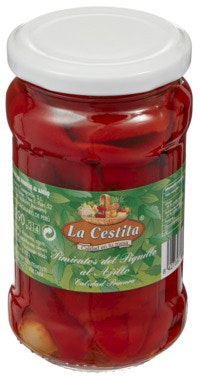 Bilde: © La Cestita / Oda La Cestita Rød paprika med hvitløk Pimientos