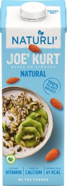 Joe' Kurt Vegansk Yoghurt Naturell, 1 l