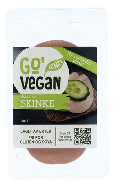 Go’Vegan Plantebasert Skinke