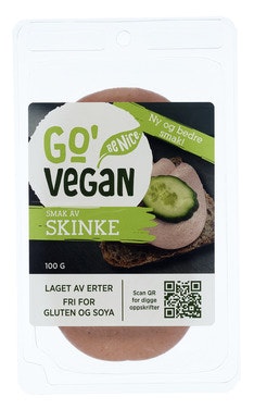 Bilde: © Go’Vegan / Oda Go’Vegan Plantebasert Skinke