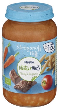 Bilde: © Nestlé / Oda Nestlé Biff Stroganoff Med Pasta fra 1-3 år