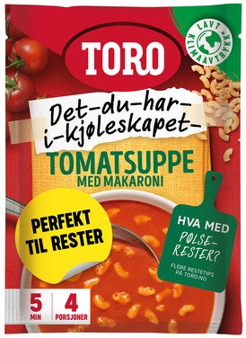 Bilde: © Toro / Oda Toro Tomatsuppe med Makaroni