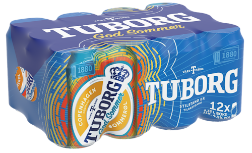 Bilde: © Tuborg / Oda Tuborg Sommerøl 12x0,33l