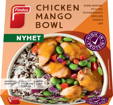 Findus Kylling Mango Bowl