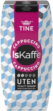 Tine IsKaffe Cappuccino Uten Tilsatt Sukker