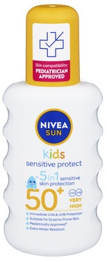 Bilde: © Nivea / Oda Nivea Sun Protect & Sensitive Kids Spray SPF 50