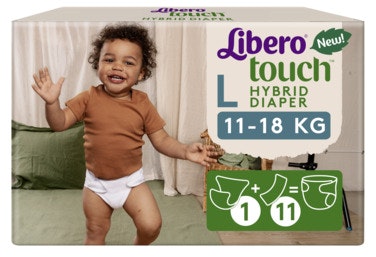 Libero Libero Touch Hybrid kombopakning Str. L