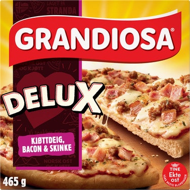 Bilde: © Grandiosa Delux / Oda Grandiosa Delux Grandiosa Delux Kjøttdeig & Bacon