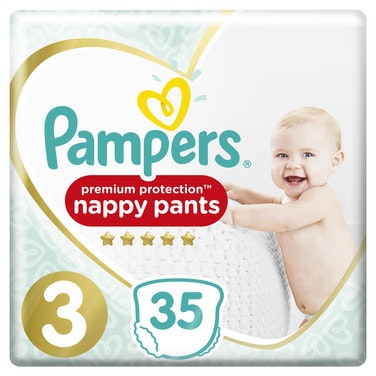 Bilde: © Pampers / Oda Pampers Bleie premium protection Pants Str.3 6-11kg