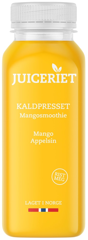 Kaldpresset Mangosmoothie Mango & Appelsin, 250 ml