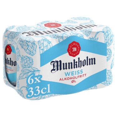 Bilde: © Munkholm / Oda Munkholm Munkholm Weiss 6 x 0,33l