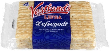 Bilde: © Vestlandslefsa / Oda Vestlandslefsa Lefsegodt med Kanel 4 stk