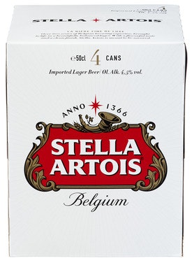 Bilde: © Stella Artois / Oda Stella Artois Stella Artois 4 x 0,5l