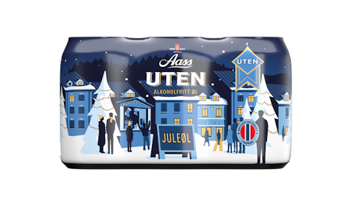 Bilde: © Aass Bryggeri / Oda Aass Bryggeri Aass UTEN Jul 6 x 0,33L