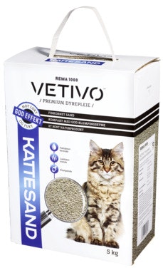 Kattesand Klumpe