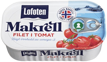 Bilde: © Lofoten / Oda Lofoten Makrell i Tomat Original