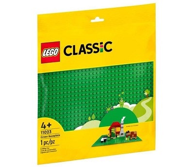 Sprell LEGO Classic Grønn basisplate