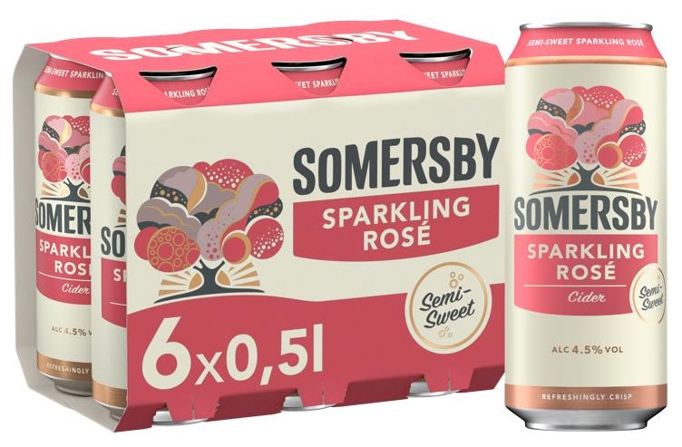 Somersby Sparkling Rosé 6x0,5l