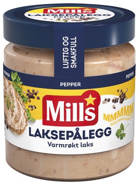 Mills Varmrøkt Laksepålegg Med Pepper