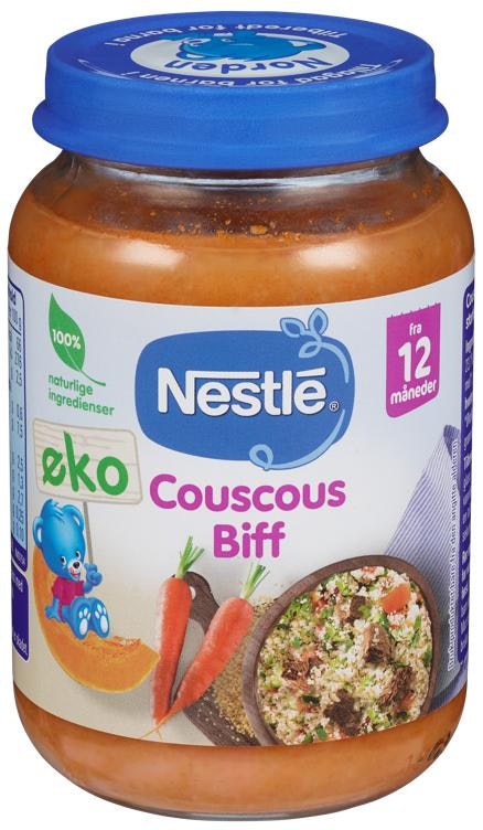 Nestlé Couscous Biff Fra 12 mnd, Økologisk