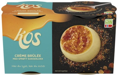 Bilde: © Kos / Oda Kos Kos Crème Brûlée 2x133g