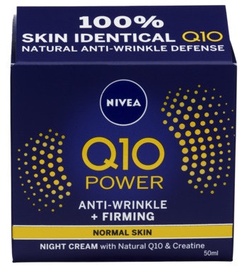 Bilde: © Nivea / Oda Nivea Q10 Nattkrem Antirynker 50 ml