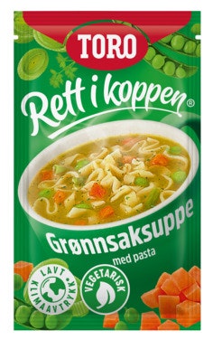 Bilde: © Toro / Oda Toro Klar Grønnsaksuppe Rett i Koppen