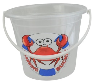 Sprell SS Crab bucket XL 8.5L - H: 23.5cm