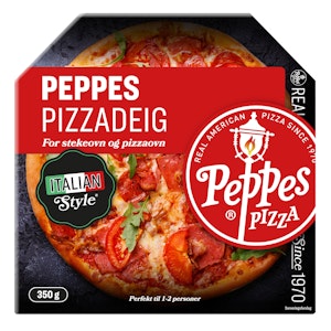 Peppes Pizza Italian Pizzadeig Perfekt for 1-2 personer