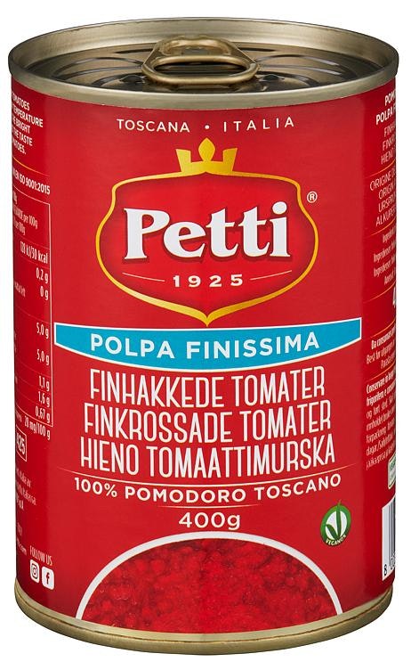 Petti Finhakkede Tomater