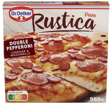 Bilde: © Dr. Oetker / Oda Dr. Oetker Rustica Pizza Double Pepperoni