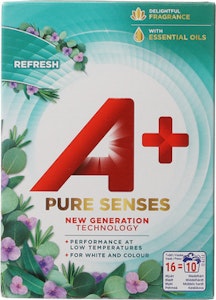 A+ Pure Senses Refresh Pulver White & Color