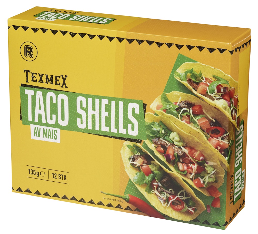 Taco Shells 12 stk, 135 g