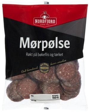 Bilde: © Nordfjord / Oda Nordfjord Mørpølse Oppskåret