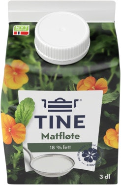 Bilde: © Tine / Oda Tine Matfløte 18%