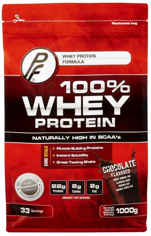 100% Whey Protein Sjokolade