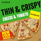 Iceland Thin & Crispy Cheese & Tomato