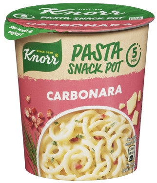 Bilde: © Knorr / Oda Knorr Pasta Carbonara Smårett i Kopp