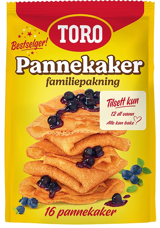 Toro Pannekaker Familiepakning