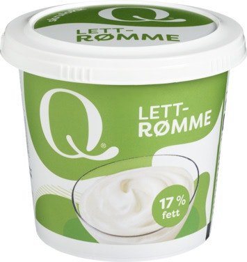 Bilde: © Q-meieriene / Oda Q-meieriene Q-lettrømme 18%