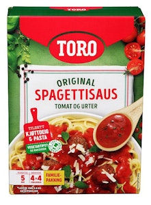 Toro Spaghettisaus Økonomipakke, 4 poser