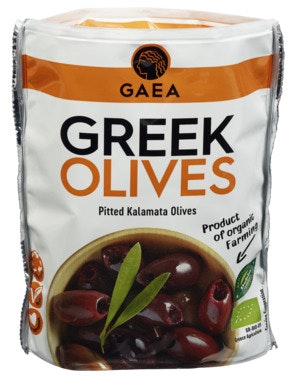 Bilde: © Gaea / Oda Gaea Organic Olives Pitted Kalamata Økologisk