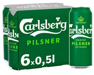 Carlsberg Pilsner 6 x 0,5L