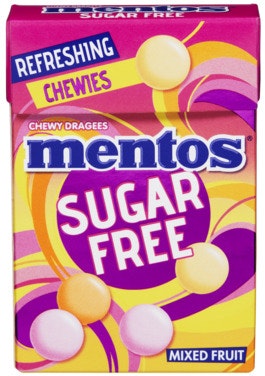 Bilde: © Mentos / Oda Mentos Mentos Mixed Fruit Sukkerfri