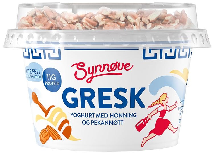 Synnøve Gresk Yoghurt Pekan & Honning