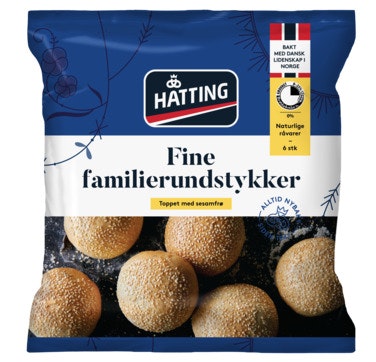 Bilde: © Hatting / Oda Hatting Fine Familierundstykker 6 stk